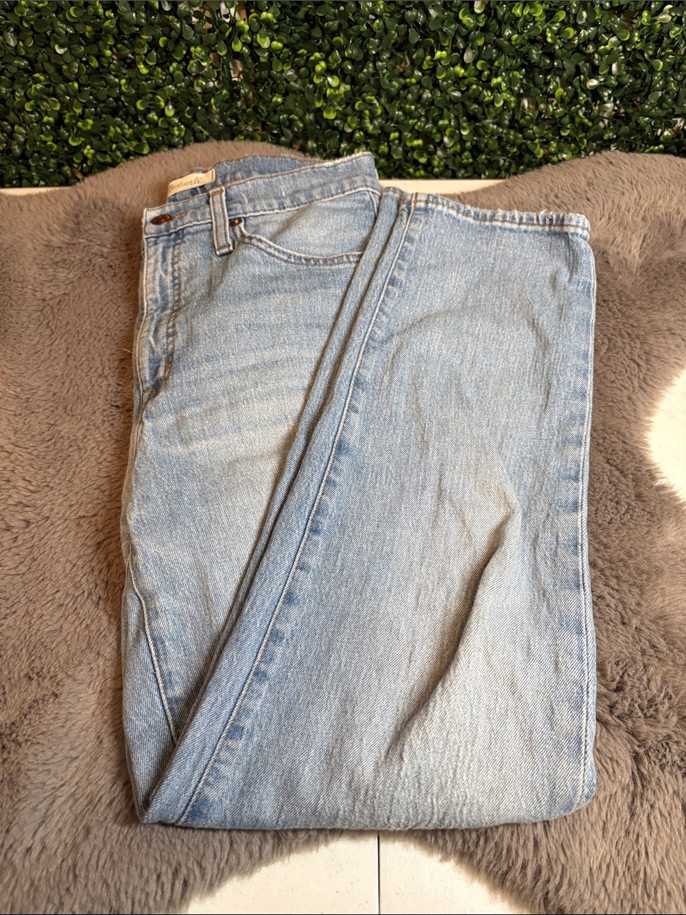 Madewell Light Straight-Leg Women's Jeans Size 26
